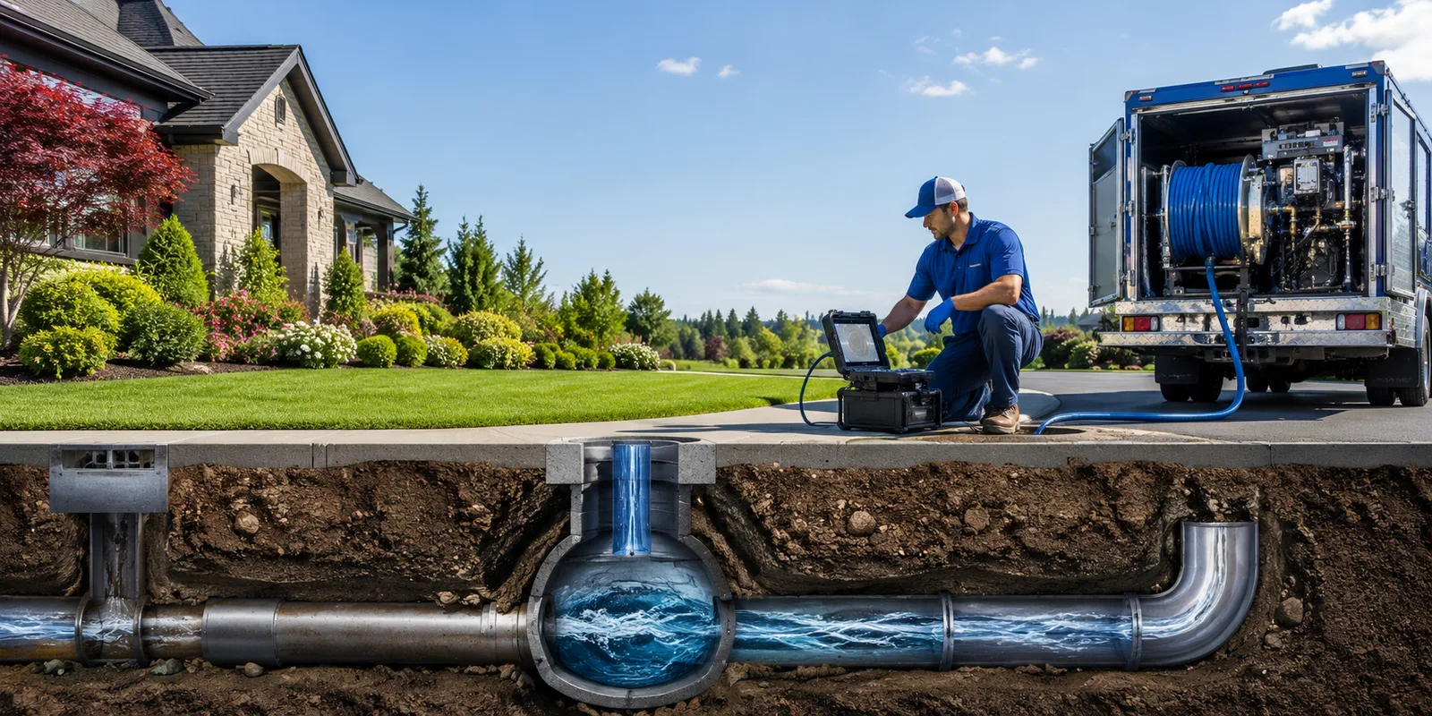Drainage restoration information for Georgetown, CA